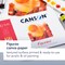 Canson Aritst Series Canva Paper Pad 9"X12"-Fold Over, 10 Sheets